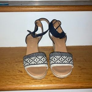 Jcrew espadrille wedges